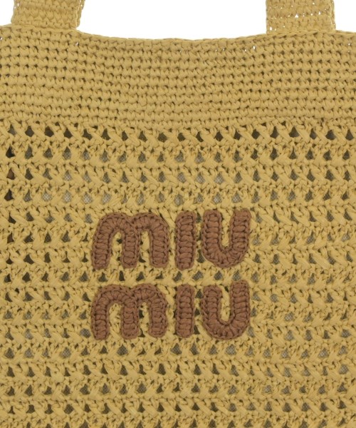 Miu Miu（ミュウミュウ）かごバッグ ベージュ サイズ:- レディース/2200636461239