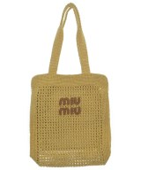 Miu Miu（ミュウミュウ）かごバッグ ベージュ サイズ:- レディース/2200636461239
