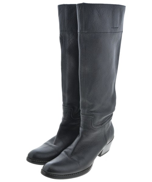 Miu Miu(ミュウミュウ)ブーツ 黒 サイズ:EU36 1/2(23cm位)/2200646854014