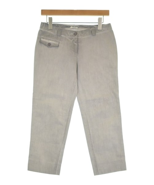 Miu Miu(ミュウミュウ)デニムパンツ グレー サイズ:38(S位)/2200647585153