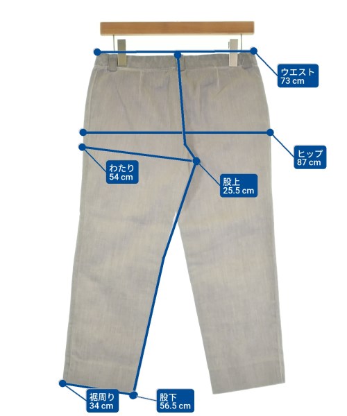 Miu Miu（ミュウミュウ）デニムパンツ グレー サイズ:38(S位) レディース/2200647585153