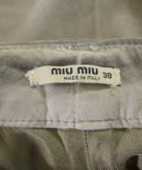 Miu Miu（ミュウミュウ）デニムパンツ グレー サイズ:38(S位) レディース/2200647585153