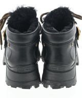Miu Miu（ミュウミュウ）ブーツ 黒 サイズ:EU37 1/2(24cm位) レディース/2200637102025