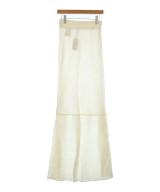 Miu Miu（ミュウミュウ）ロング・マキシ丈スカート 白 サイズ:38(S位) レディース/2200637102087