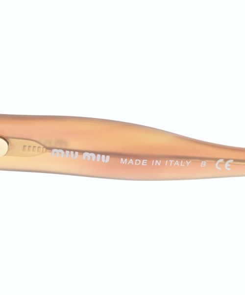 Miu Miu（ミュウミュウ）サングラス ベージュ サイズ:- レディース/2200646802077