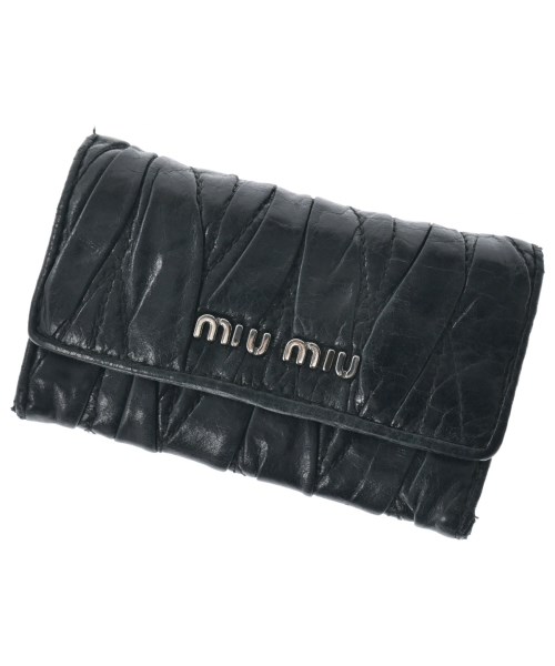 Miu Miu(ミュウミュウ)キーケース・キーホルダー 黒 サイズ:-/2200648485032