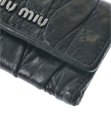 Miu Miu（ミュウミュウ）キーケース・キーホルダー 黒 サイズ:- レディース/2200648485032