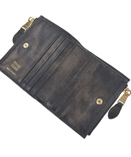 Miu Miu（ミュウミュウ）財布・コインケース 茶 サイズ:- レディース/2200640603021