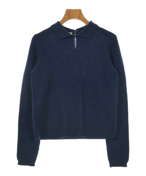 Miu Miu(ミュウミュウ)ニット・セーター 紺 サイズ:40(M位)/2200640904029