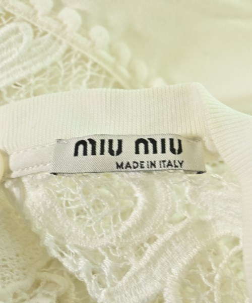 Miu Miu（ミュウミュウ）ワンピース 白 サイズ:S レディース/2200649462087