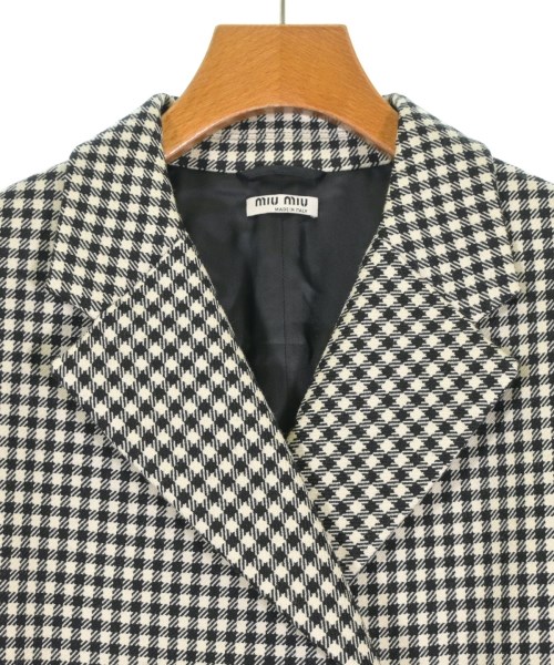 Miu Miu（ミュウミュウ）ステンカラーコート 白 サイズ:38(S位) レディース/2200649550012