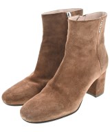 Miu Miu（ミュウミュウ）ブーティ 茶 サイズ:EU35 1/2(22cm位) レディース/2200641890031