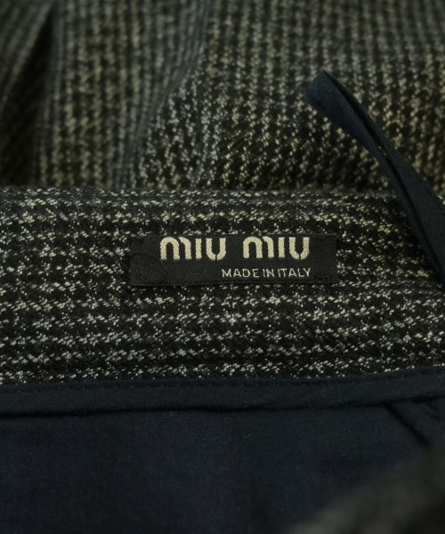 Miu Miu（ミュウミュウ）スラックス 黒 サイズ:44(S位) メンズ/2200650227033