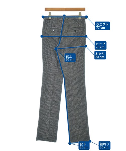 Miu Miu（ミュウミュウ）スラックス 黒 サイズ:44(S位) メンズ/2200650227033