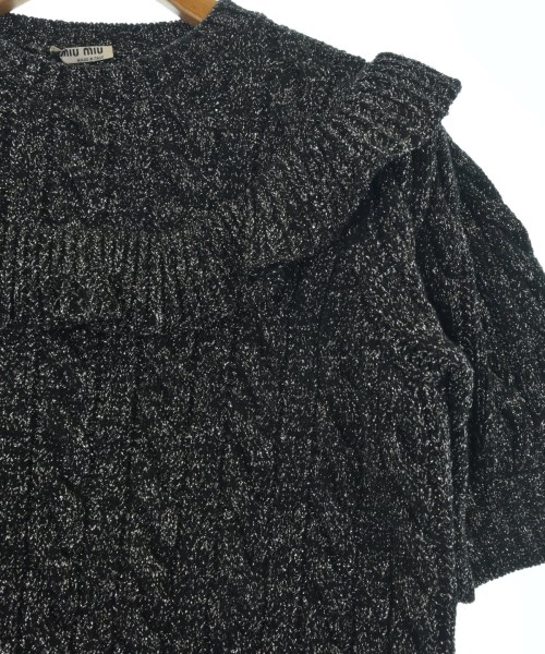 Miu Miu（ミュウミュウ）ニット・セーター 黒 サイズ:38(S位) レディース/2200641685026