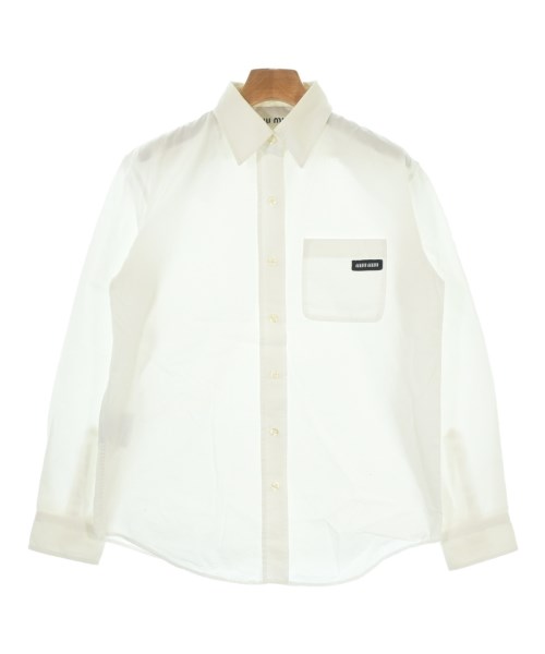 Miu Miu(ミュウミュウ)カジュアルシャツ 白 サイズ:36(XS位)/2200641177033