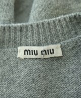 Miu Miu（ミュウミュウ）ニット・セーター グレー サイズ:38(S位) レディース/2200641177040