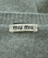 Miu Miu（ミュウミュウ）ニット・セーター グレー サイズ:38(S位) レディース/2200641177057