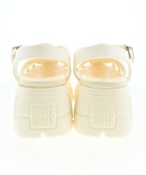 Miu Miu（ミュウミュウ）サンダル 白 サイズ:EU38(24.5cm位) レディース/2200641595295