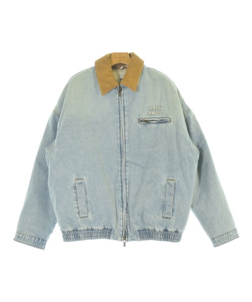 Miu Miu(ミュウミュウ)デニムジャケット 青 サイズ:40(M位)/2200651076012