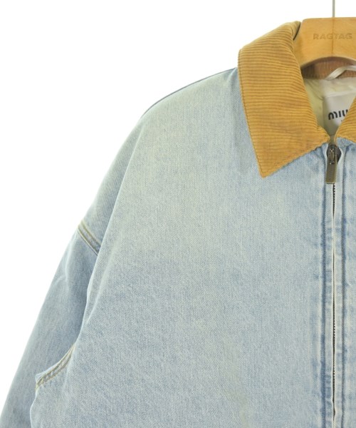 Miu Miu（ミュウミュウ）デニムジャケット 青 サイズ:40(M位) レディース/2200651076012