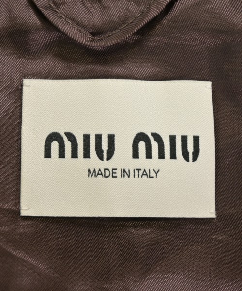 Miu Miu（ミュウミュウ）その他 茶 サイズ:40(M位) レディース/2200651076111