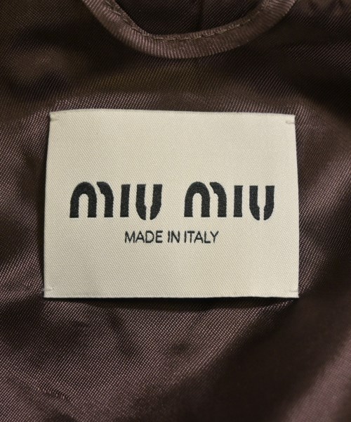 Miu Miu（ミュウミュウ）その他 茶 サイズ:38(S位) レディース/2200651076135