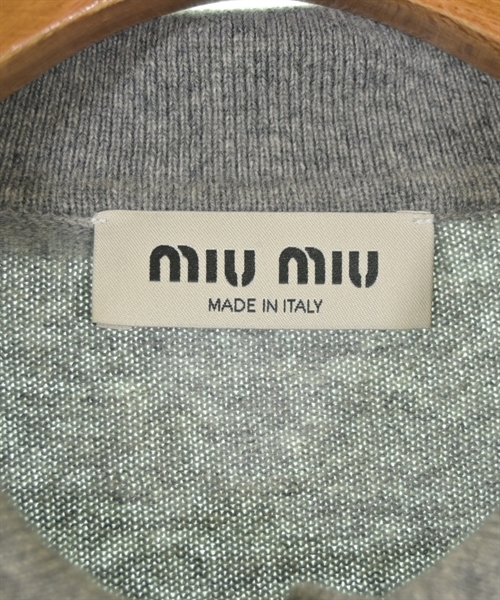 Miu Miu（ミュウミュウ）ニット・セーター グレー サイズ:40(M位) レディース/2200651076210