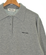 Miu Miu（ミュウミュウ）ニット・セーター グレー サイズ:40(M位) レディース/2200651076210