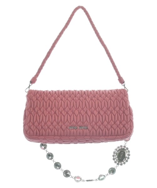 Miu Miu（ミュウミュウ）ショルダーバッグ ピンク サイズ:- レディース/2200651204347