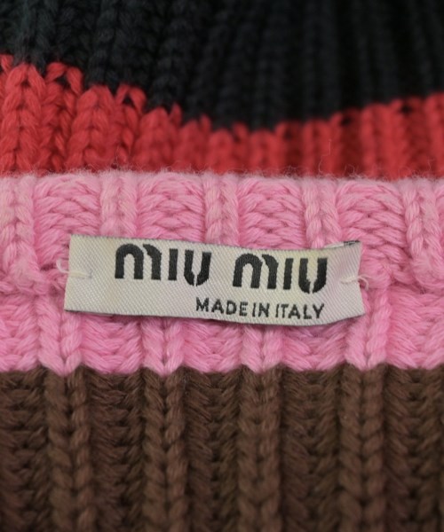 Miu Miu（ミュウミュウ）ニット・セーター 黒 サイズ:36(XS位) レディース/2200623939079