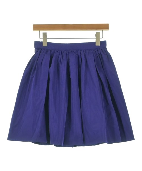 Miu Miu（ミュウミュウ）ひざ丈スカート 紫 サイズ:40(M位) レディース/2200652361018