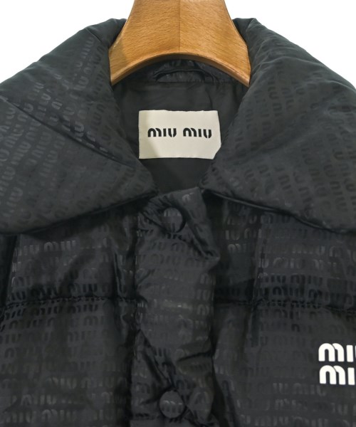 Miu Miu（ミュウミュウ）ダウンジャケット/ダウンベスト 黒 サイズ:40(M位) レディース/2200652851014