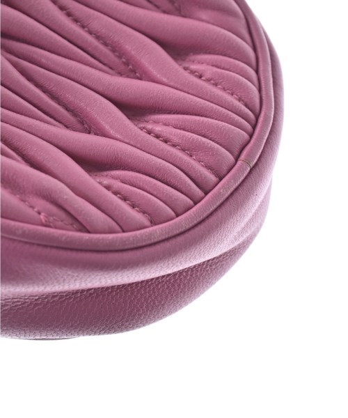 Miu Miu（ミュウミュウ）ポーチ ピンク サイズ:- レディース/2200646437057