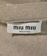 Miu Miu（ミュウミュウ）カーディガン ベージュ サイズ:36(XS位) レディース/2200653631028