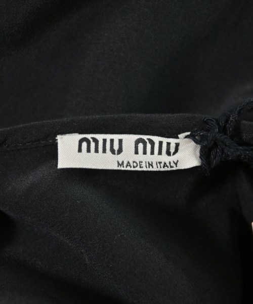Miu Miu（ミュウミュウ）ブラウス 黒 サイズ:38(S位) レディース/2200648725169