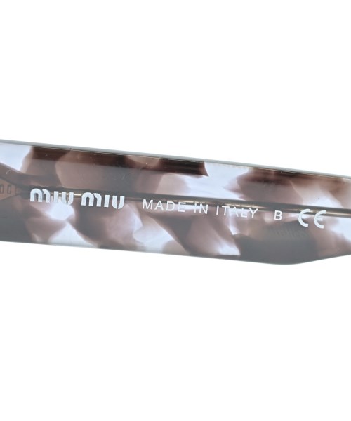Miu Miu（ミュウミュウ）メガネ グレー サイズ:- レディース/2200648973133