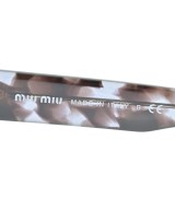 Miu Miu（ミュウミュウ）メガネ グレー サイズ:- レディース/2200648973133