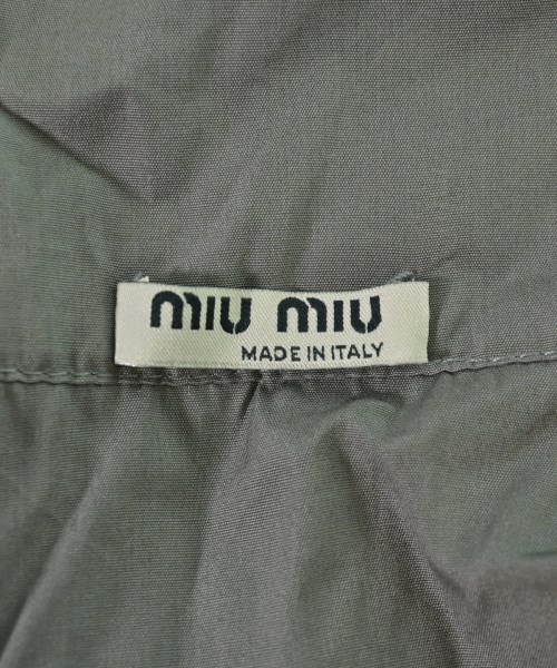 Miu Miu（ミュウミュウ）カジュアルシャツ グレー サイズ:42(M位) レディース/2200700378760