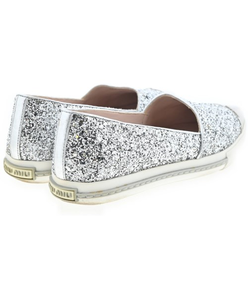 Miu Miu（ミュウミュウ）スニーカー シルバー サイズ:EU35(21.5cm位) レディース/2200702410062