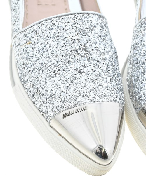 Miu Miu（ミュウミュウ）スニーカー シルバー サイズ:EU35(21.5cm位) レディース/2200702410062