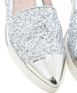 Miu Miu（ミュウミュウ）スニーカー シルバー サイズ:EU35(21.5cm位) レディース/2200702410062