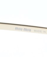 Miu Miu（ミュウミュウ）サングラス ゴールド サイズ:- レディース/2200703551016