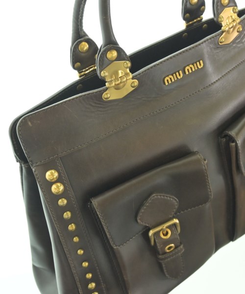 Miu Miu（ミュウミュウ）ハンドバッグ 茶 サイズ:- レディース/2200702572654