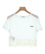 Miu Miu（ミュウミュウ）Tシャツ・カットソー 白 サイズ:XS レディース/2200699871068