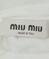 Miu Miu（ミュウミュウ）Tシャツ・カットソー 白 サイズ:XS レディース/2200699871068