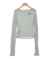 Miu Miu（ミュウミュウ）Tシャツ・カットソー グレー サイズ:38(S位) レディース/2200699871075