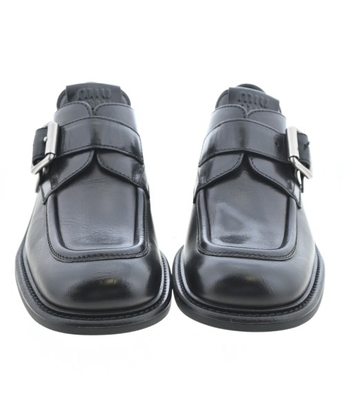 Miu Miu（ミュウミュウ）ビジネス・ドレスシューズ 黒 サイズ:EU37 1/2(24cm位) レディース/2200704720015