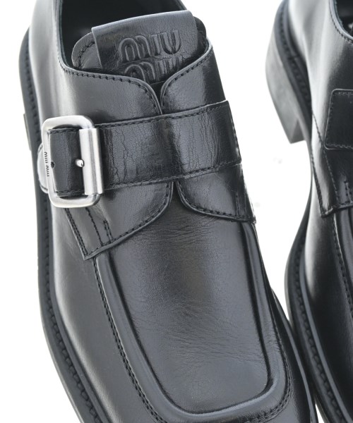 Miu Miu（ミュウミュウ）ビジネス・ドレスシューズ 黒 サイズ:EU37 1/2(24cm位) レディース/2200704720015