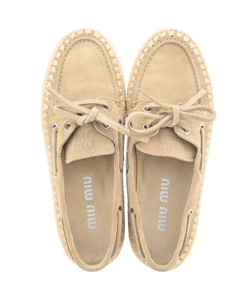 Miu Miu（ミュウミュウ）その他 ベージュ サイズ:EU35(21.5cm位) レディース/2200699774437